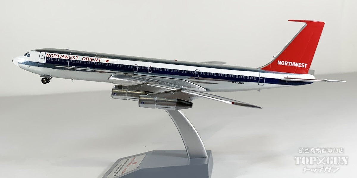 707-300C ノースウエスト オリエント航空 ポリッシュ仕上げ N373US 1/200 [B-707-NW-373P]