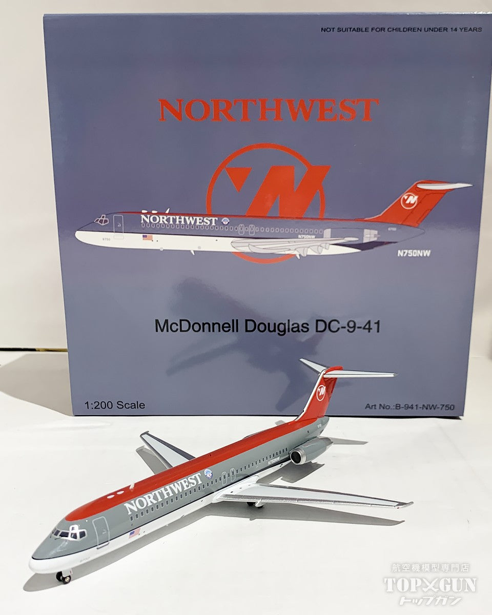 DC-9-41 Northwest Airlines N750NW 1/200 [B-941-NW-750] 