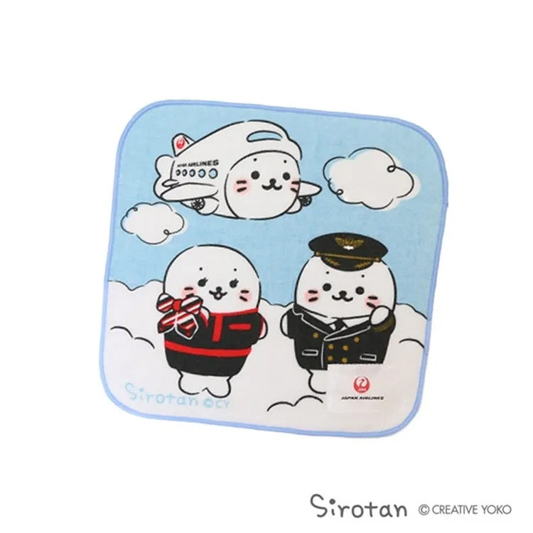 JAL Shirotan Mini Towel Uniform Pattern [BCB1213]