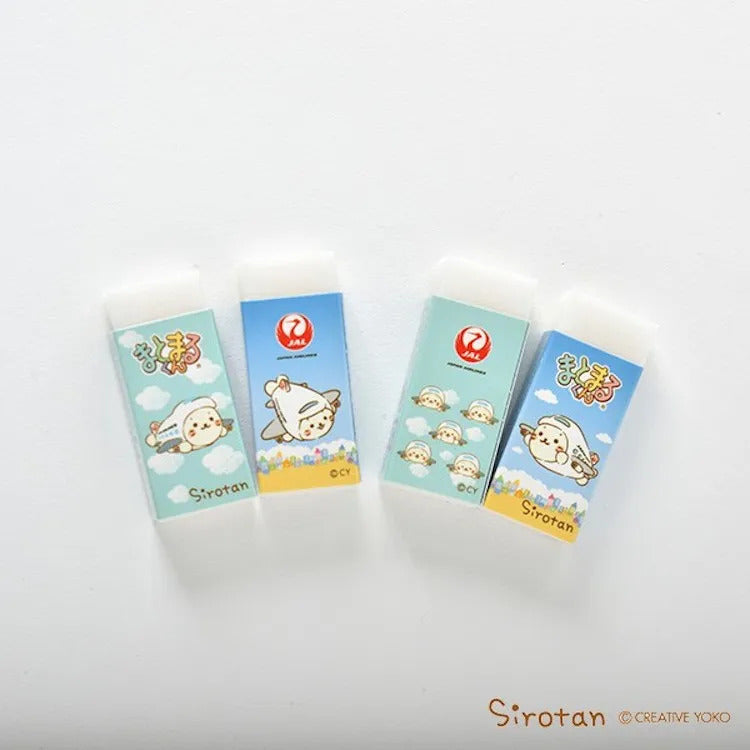 JAL Shirotan Matomarukun 2-piece set Airplane [BCB1214]