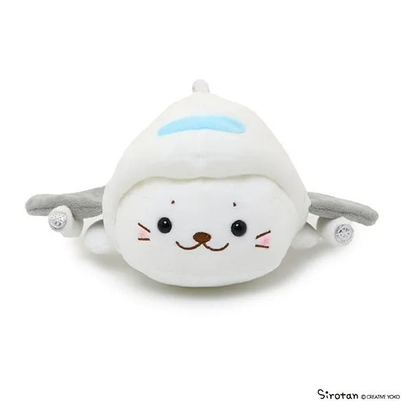 JAL Original Shirotan Airplane Plush Toy [BCB1216]