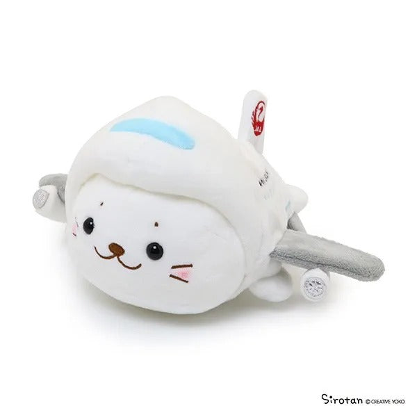 JAL Original Shirotan Airplane Plush Toy [BCB1216]