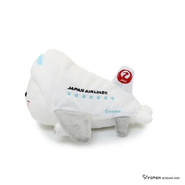 JAL Original Shirotan Airplane Plush Toy [BCB1216]