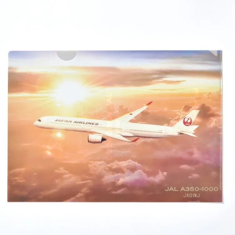 JAL A350-1000 JA01WJ Clear File Gold [BJB35121]