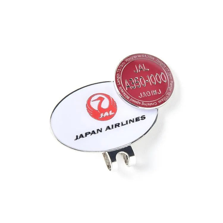 JAL Original A350-1000 Golf Marker Red [BJB35140]