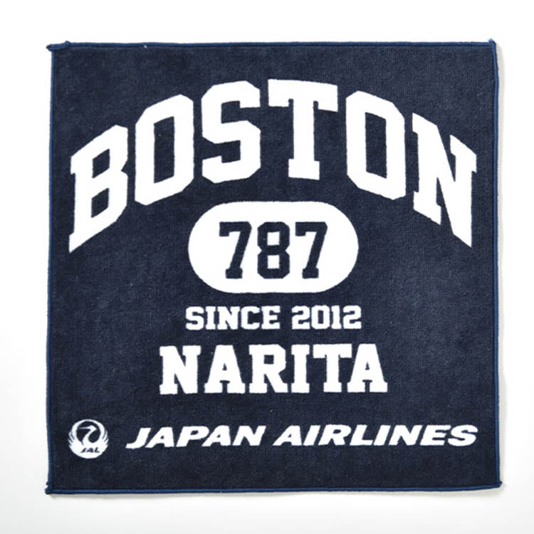 JAL Original 787 Hand Towel Navy [BJB3520]