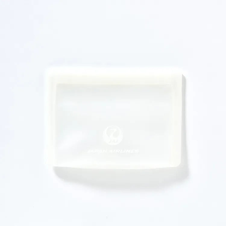 JAL Silicone Bag M White [BJB5522]