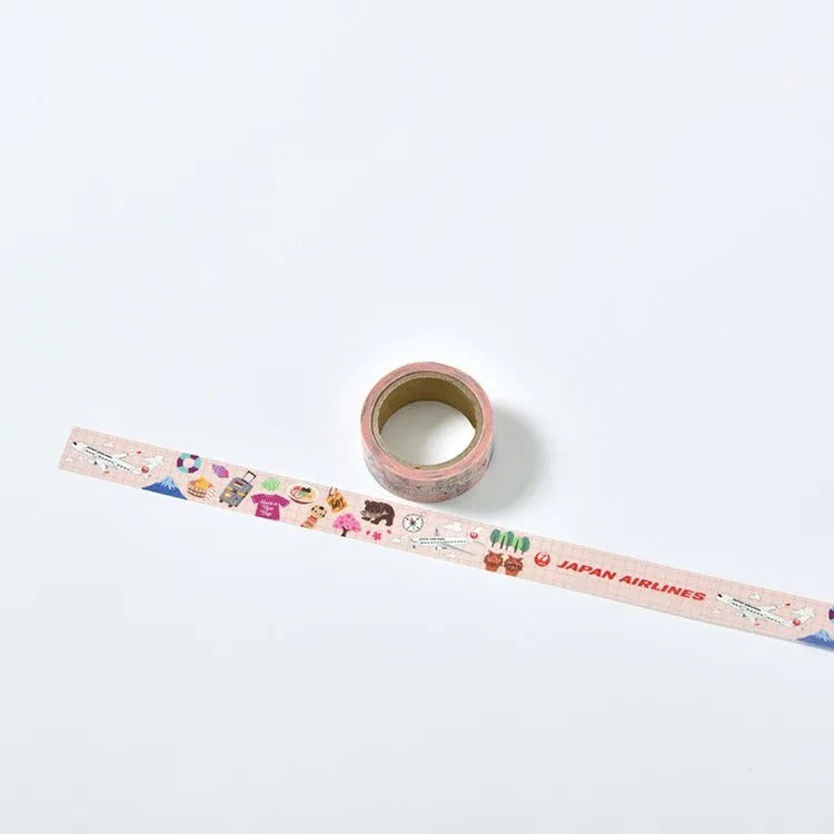 JAL Original Travel Masking Tape Red [BJB5531]