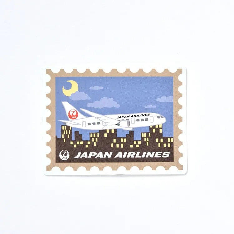 JAL Original Travel Sticker (Small) Square [BJB5542]