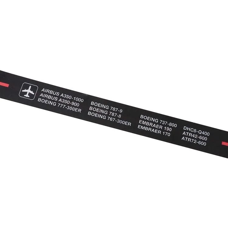 JAL Original Neck Strap FLEET 2 Black [BJB5576]