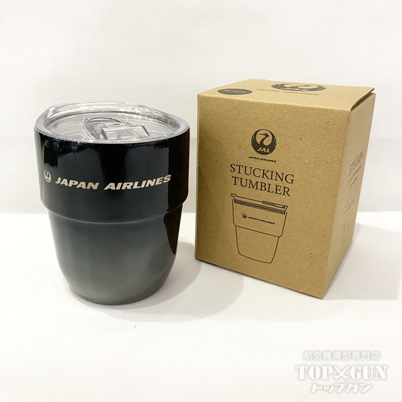 JAL Original Stacking Tumbler Short Size BK Black [BJB5590]