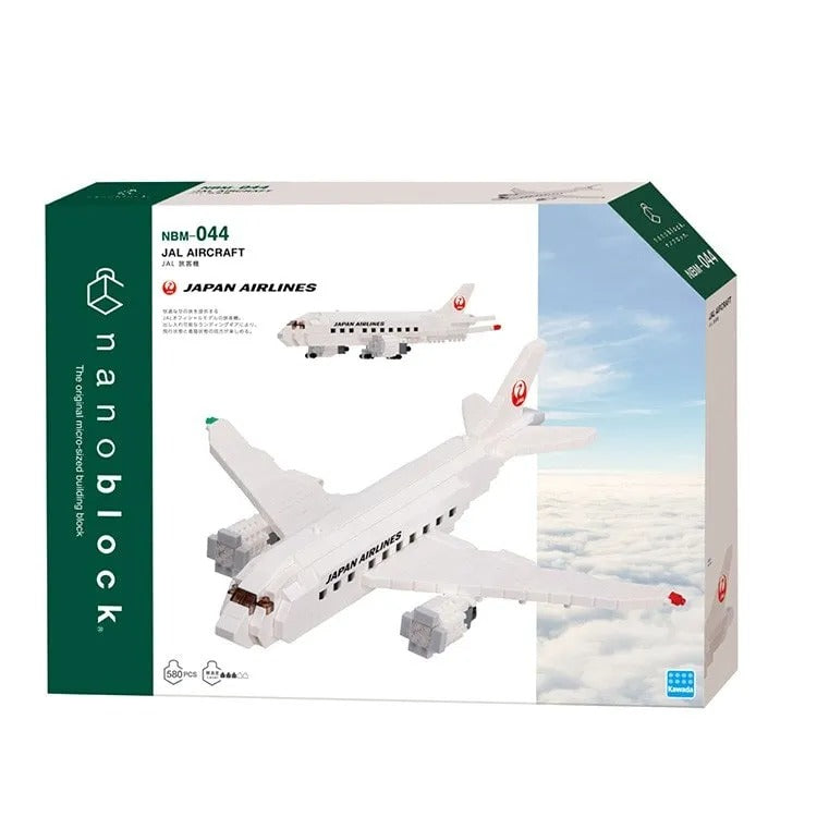 JAL Original Passenger Plane Nanoblock [BJK21001]