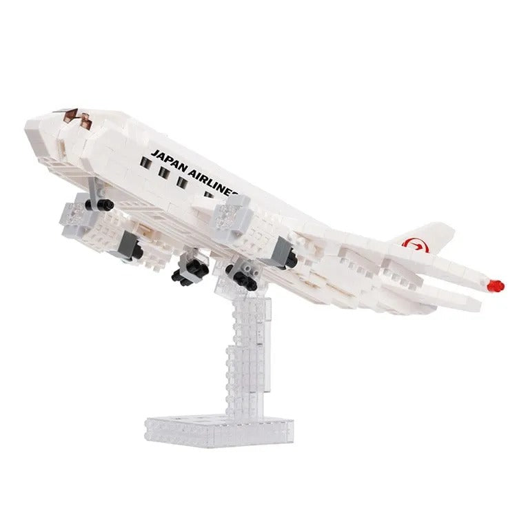 JAL Original Passenger Plane Nanoblock [BJK21001]