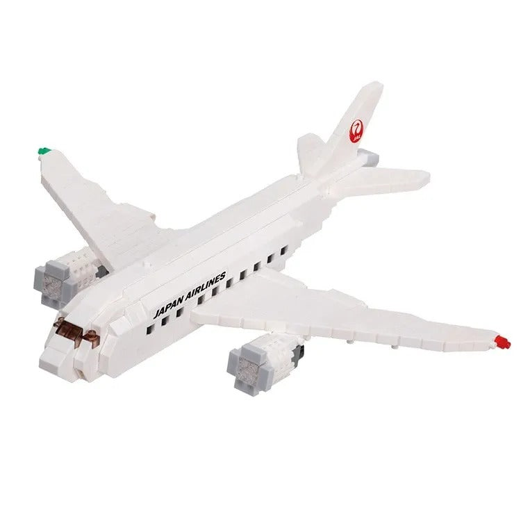 JAL Original Passenger Plane Nanoblock [BJK21001]