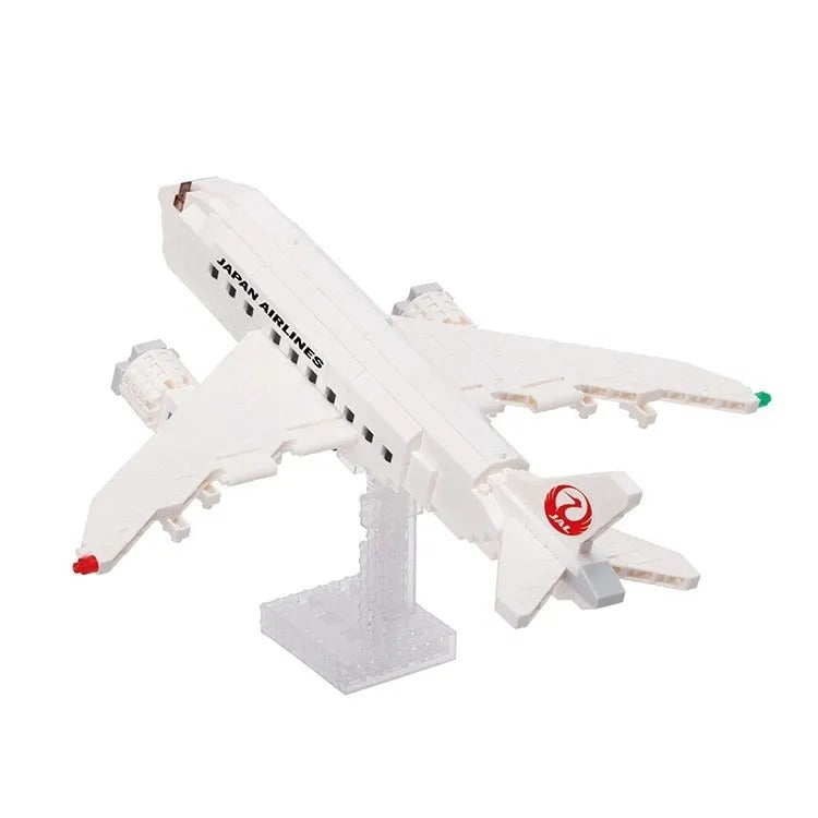 JAL Original Passenger Plane Nanoblock [BJK21001]