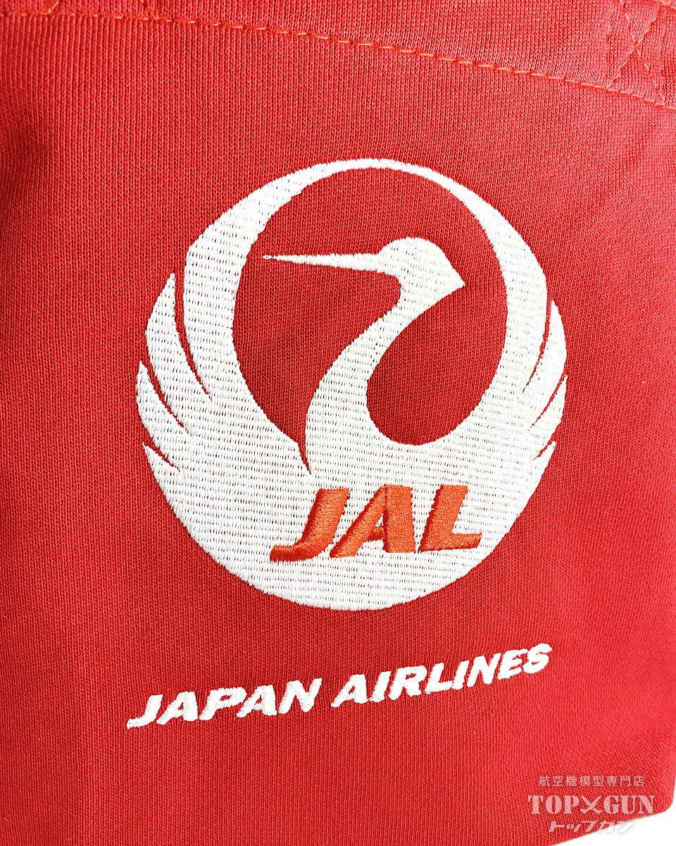 JALオリジナル スウェットミニトート RED 赤色 日本航空 [BJK9070]