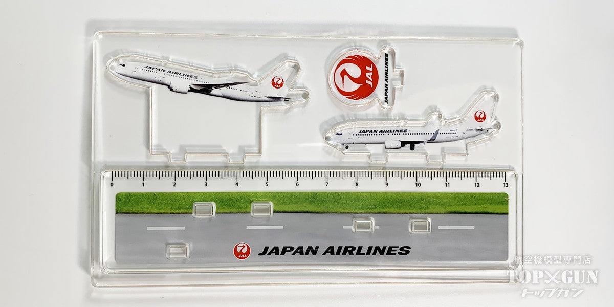 JALオリジナル ジオラマ定規 日本航空 [BJK9102]