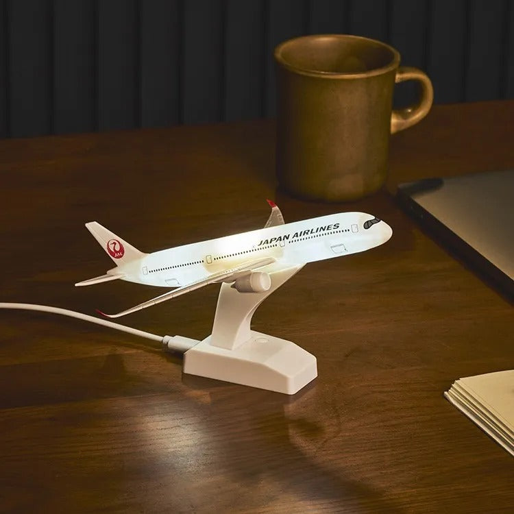 JAL国際線エアバス A350-1000型機 お部屋ライトBOOK 日本航空 [BJK9188]