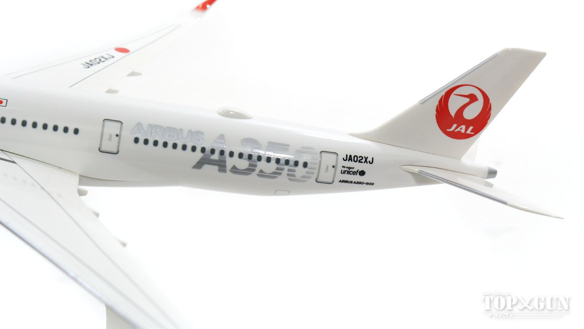 Airbus A350-900 JAL Japan Airlines No. 2 (black A350 logo) JA02XJ 1/200 *Assembly required, plastic [BJQ2054]