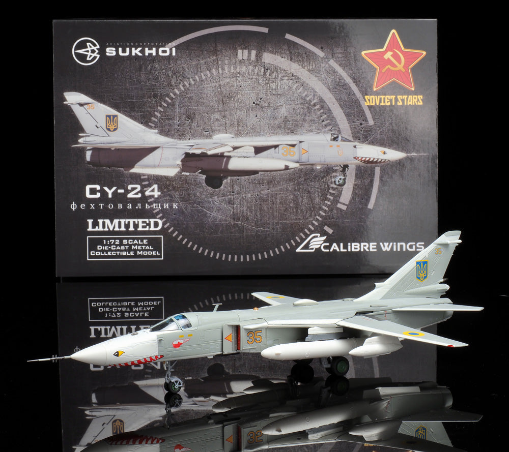 Su-24MR (reconnaissance type) "Fencer-E" Ukrainian Air Force #35 1/72 [CA722410]