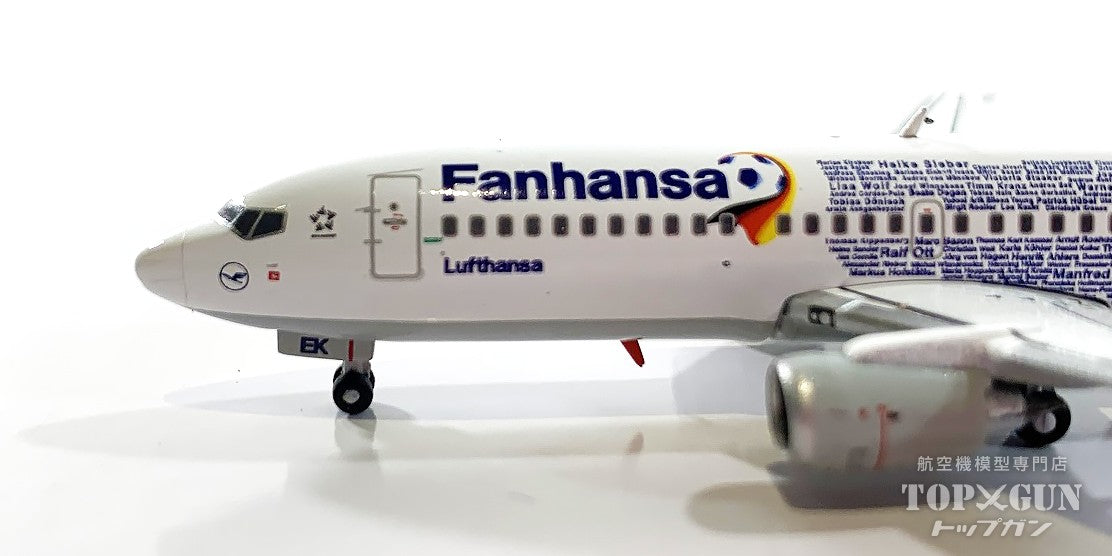 737-300 Lufthansa "Fanhansa" D-ABEK 1/400[EW4733001] 