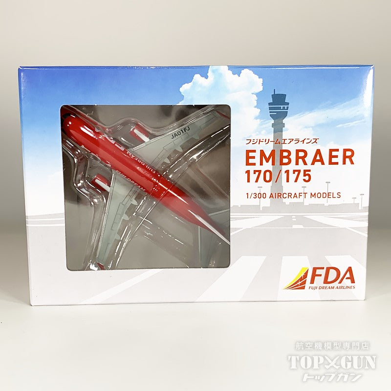 巴西航空工業公司 170 富士夢想航空 紅色 JA01FJ 1/300 *塑膠 [FDA-JA01FJ]