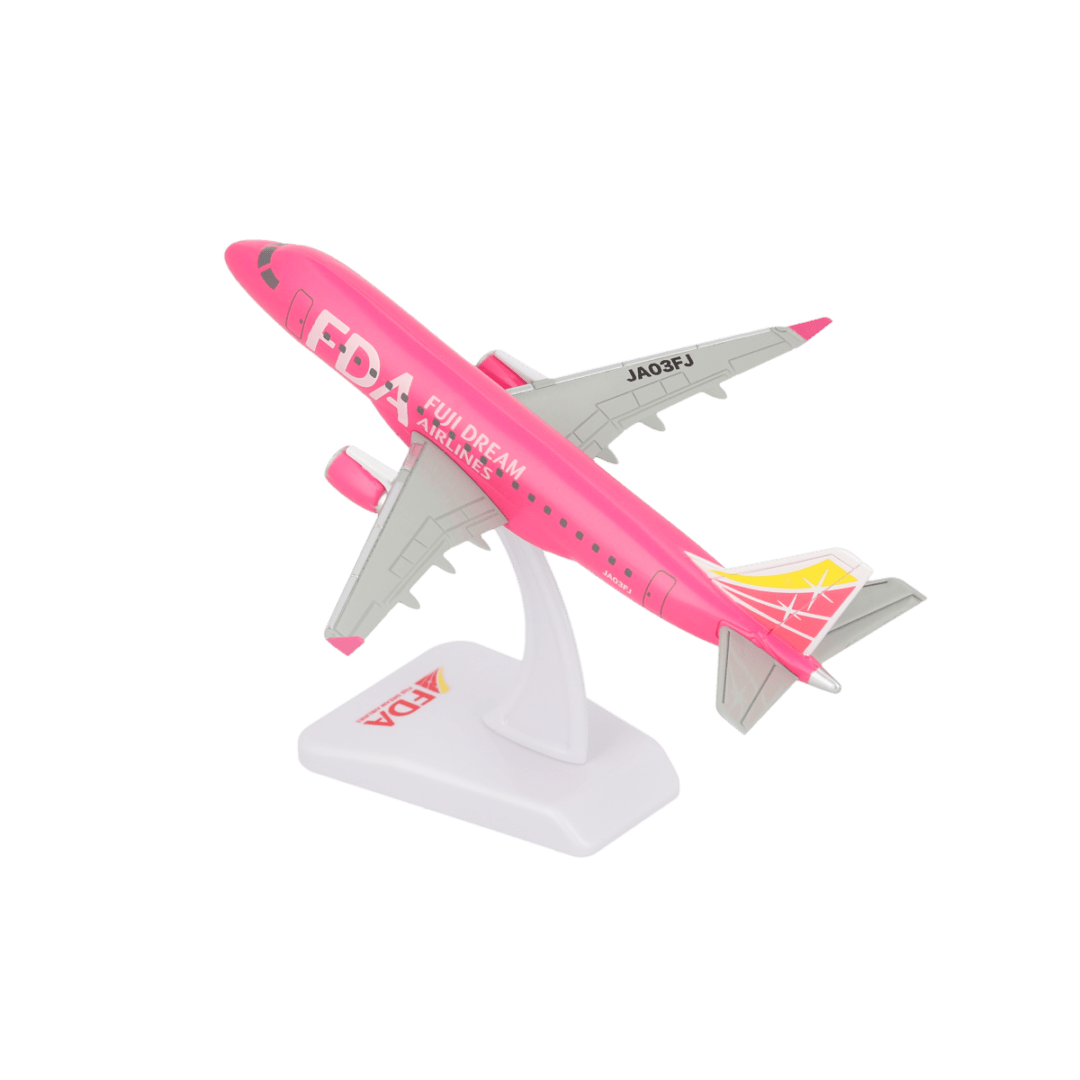 エンブラエル170 フジドリームエアラインズ ピンク JA03FJ プラ製完成品ディスプレイスタンドモデル 1/300 [FDA-JA03FJ]