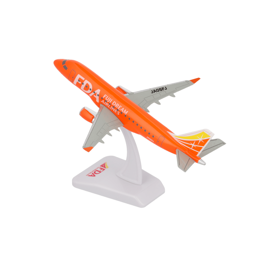 エンブラエル175 フジドリームエアラインズ 橙 JA05FJ プラ製完成品ディスプレイスタンドモデル 1/300 [FDA-JA05FJ]