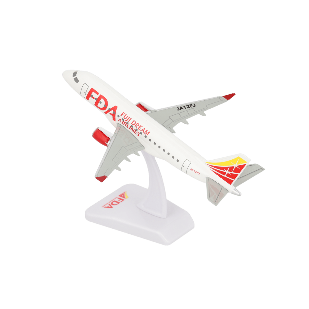 エンブラエル175 フジドリームエアラインズ 白 JA12FJ プラ製完成品ディスプレイスタンドモデル 1/300 [FDA-JA12FJ]