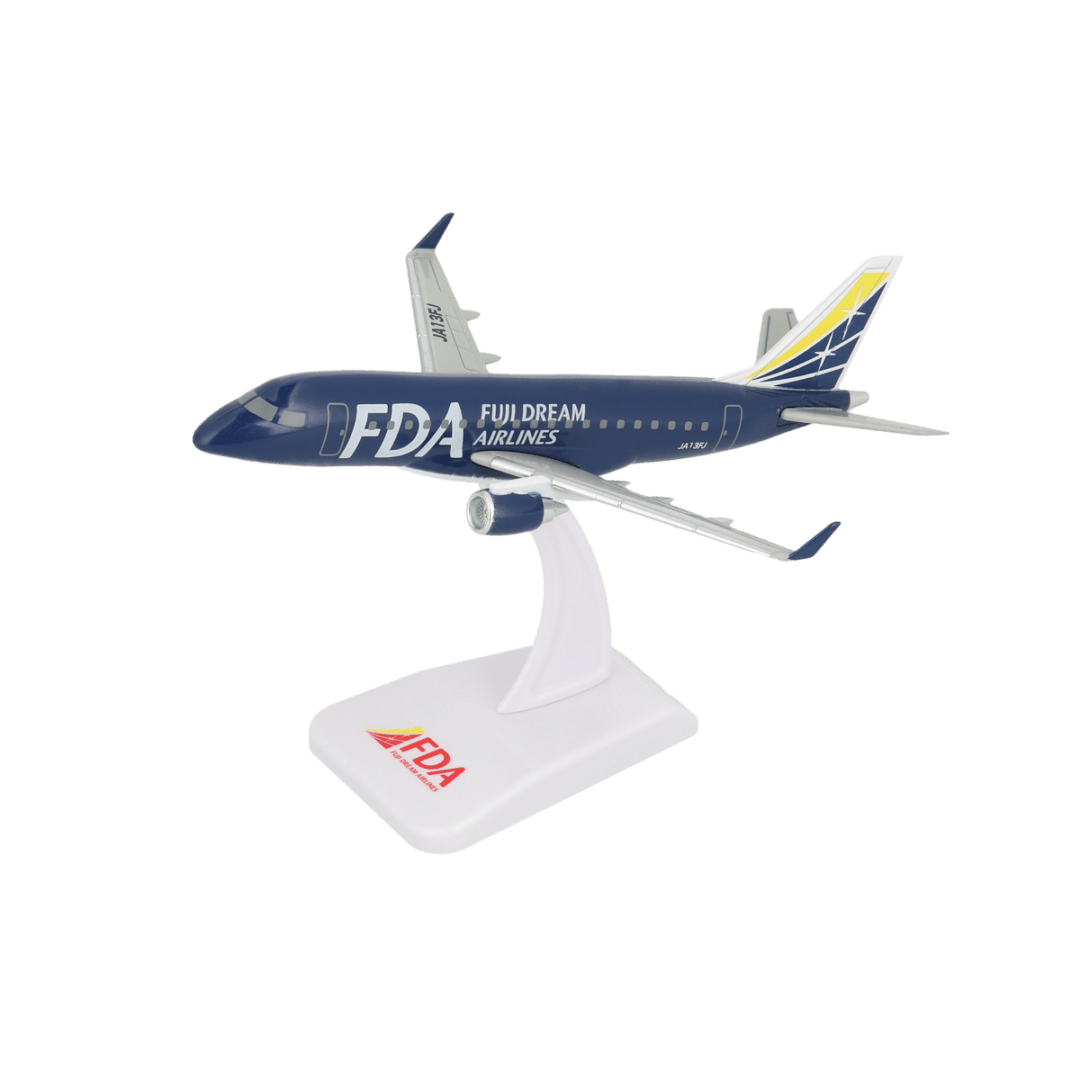 エンブラエル175 フジドリームエアラインズ 紺 JA13FJ プラ製完成品ディスプレイスタンドモデル 1/300 [FDA-JA13FJ]