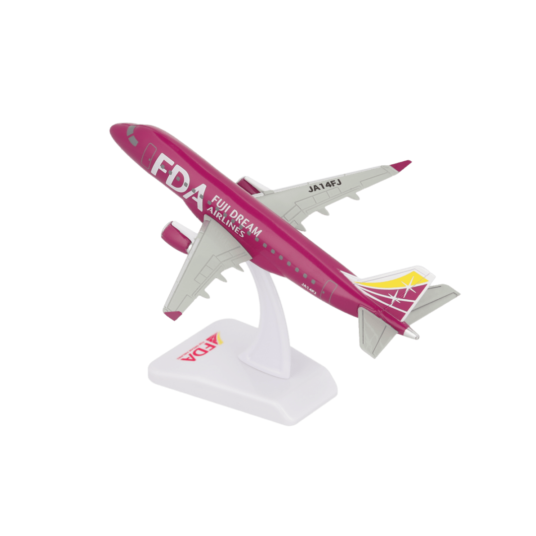 エンブラエル175 フジドリームエアラインズ 濃赤 JA14FJ プラ製完成品ディスプレイスタンドモデル 1/300 [FDA-JA14FJ]