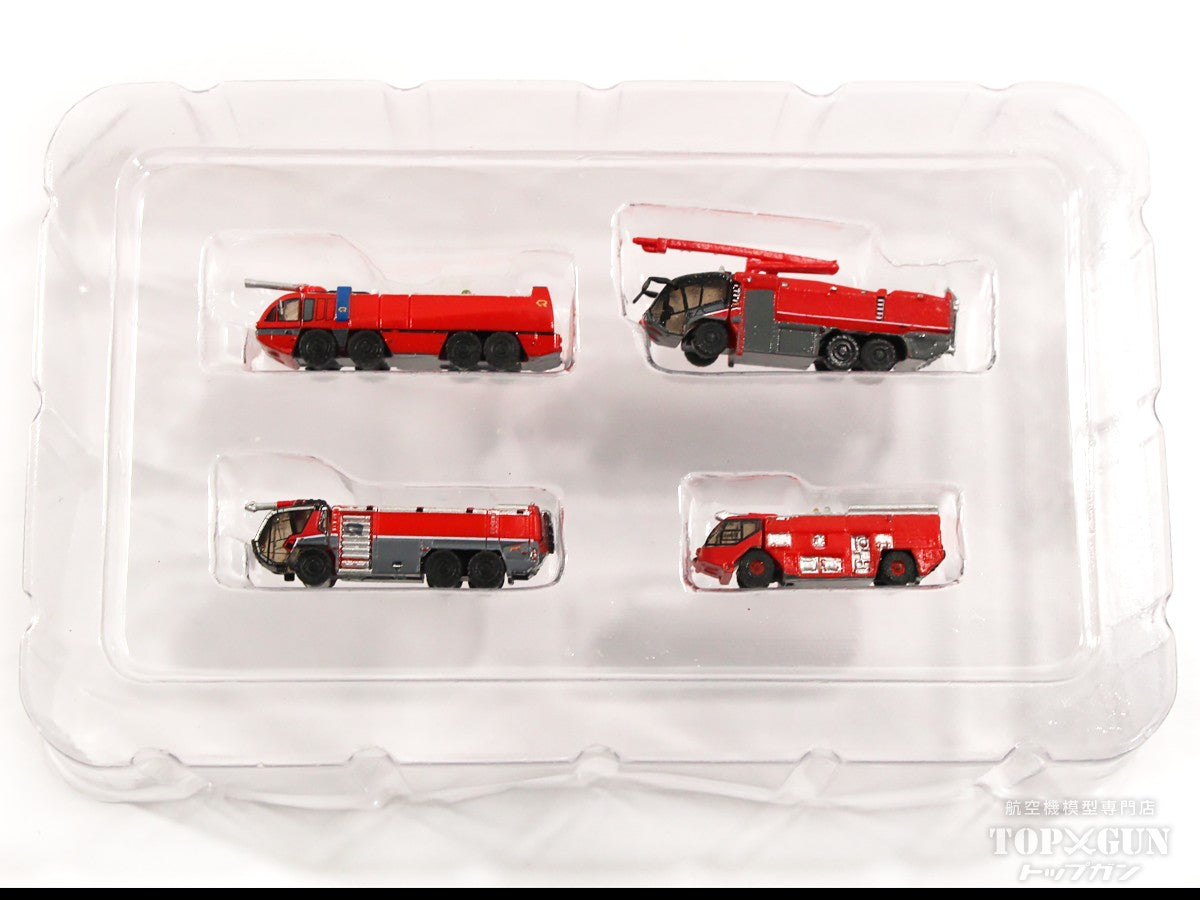 Airport Fire Truck Set 1/400 [FWDP-FT-4008] 