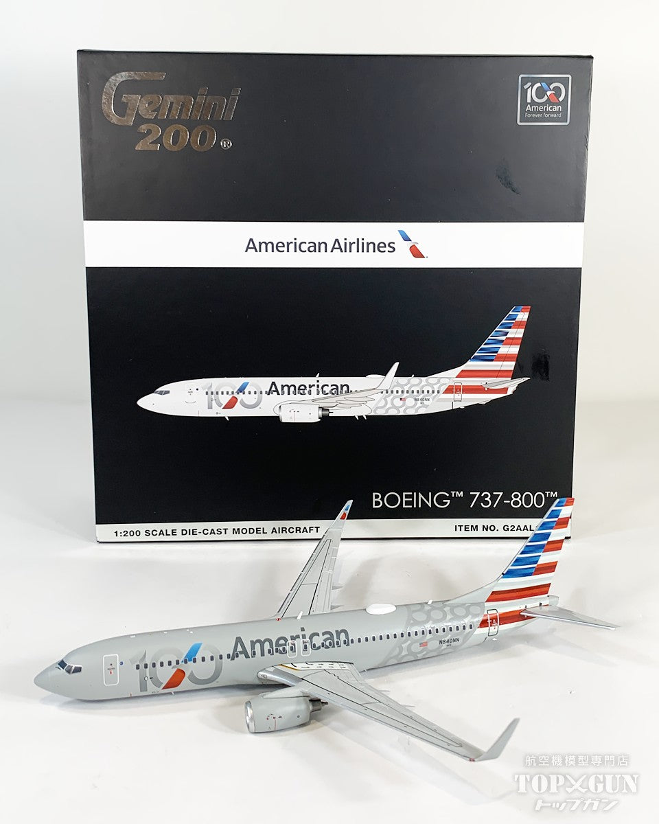 B737-800W アメリカン航空 「100周年記念塗装」 N840NN 1/200 [G2AAL1519]