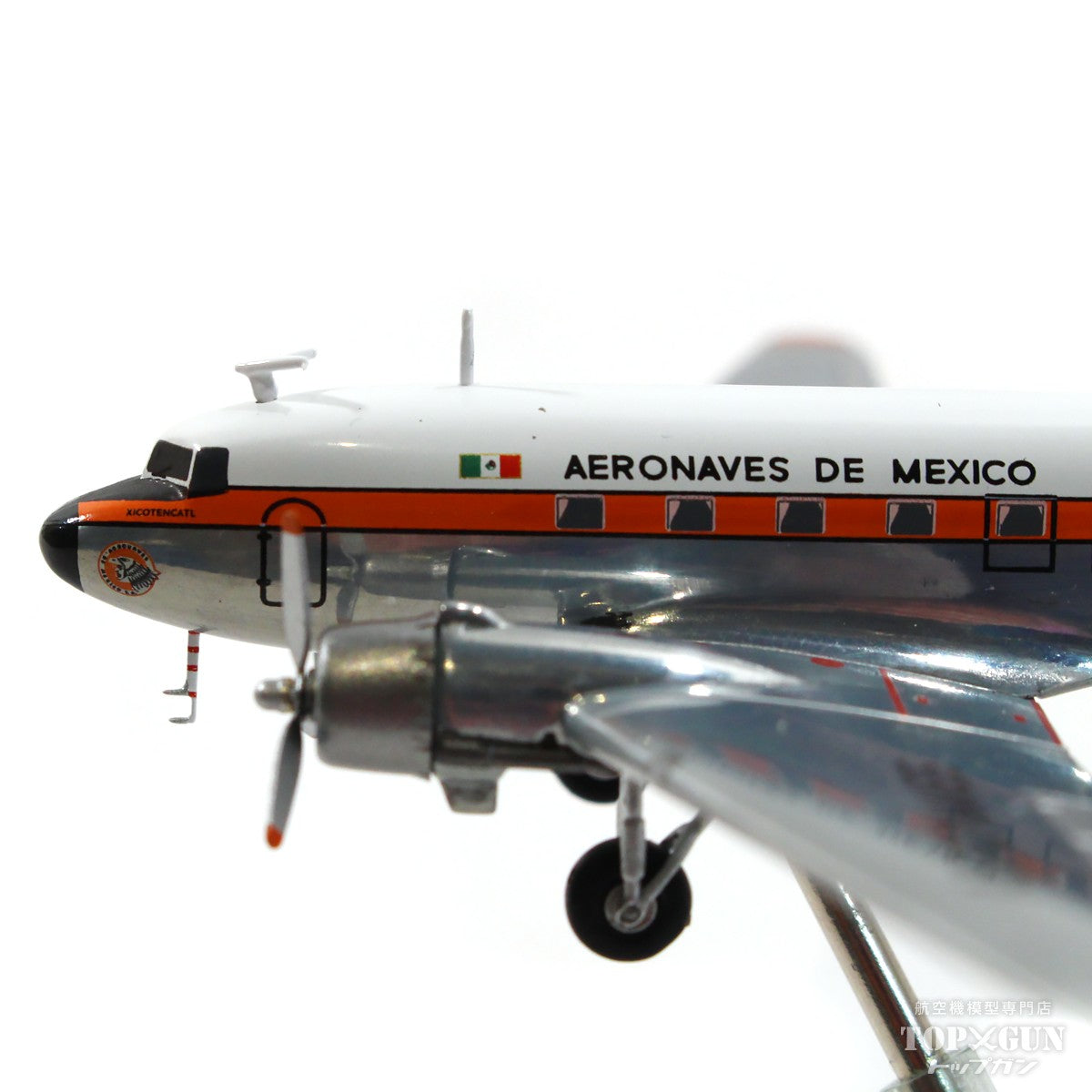 DC-3 Aeromexico "polished belly" XA-FUV 1/200 [G2AMX1151] 