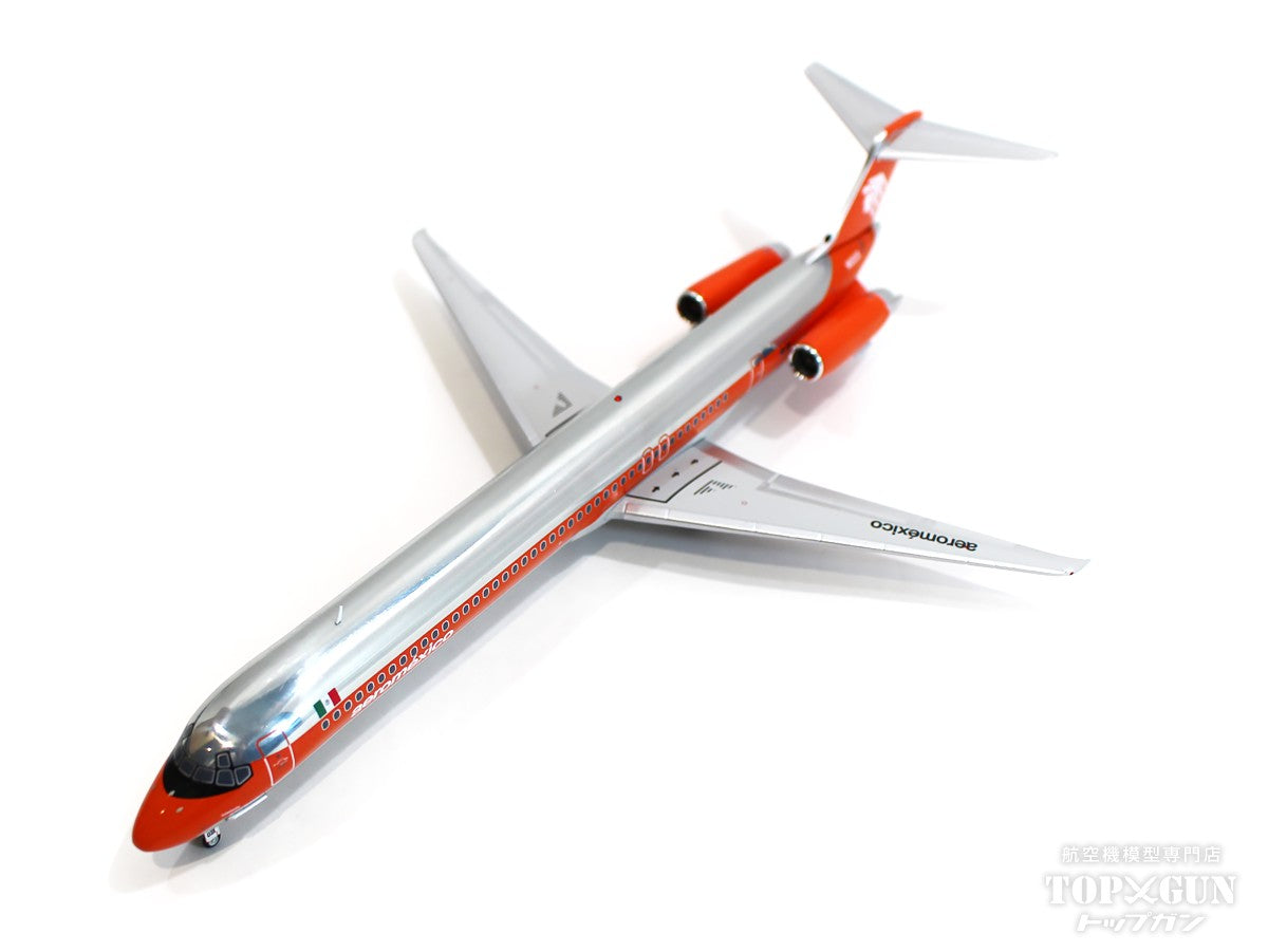 Gemini200 MD-82 アエロメヒコ航空 polished/orange cheatline N1003X 1/200[G2AMX404]