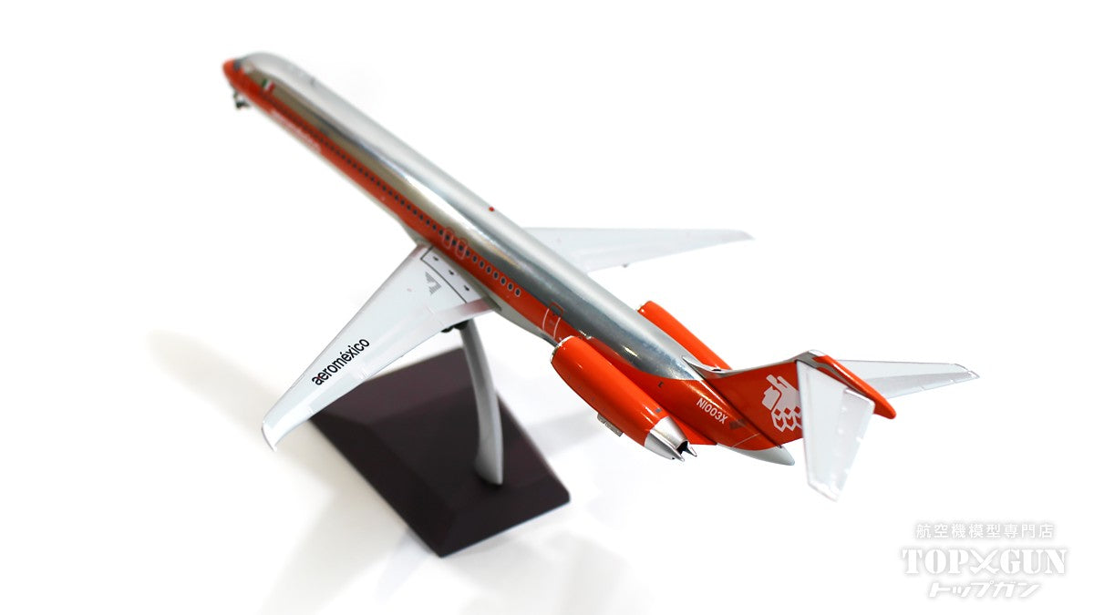 ミニカー　1/200 MD-82 アエロメヒコ航空 N1003X polished/orange cheatline [G2AMX404] Gemini200 MD-82 Aeromexico polished/orange cheatline N1003X