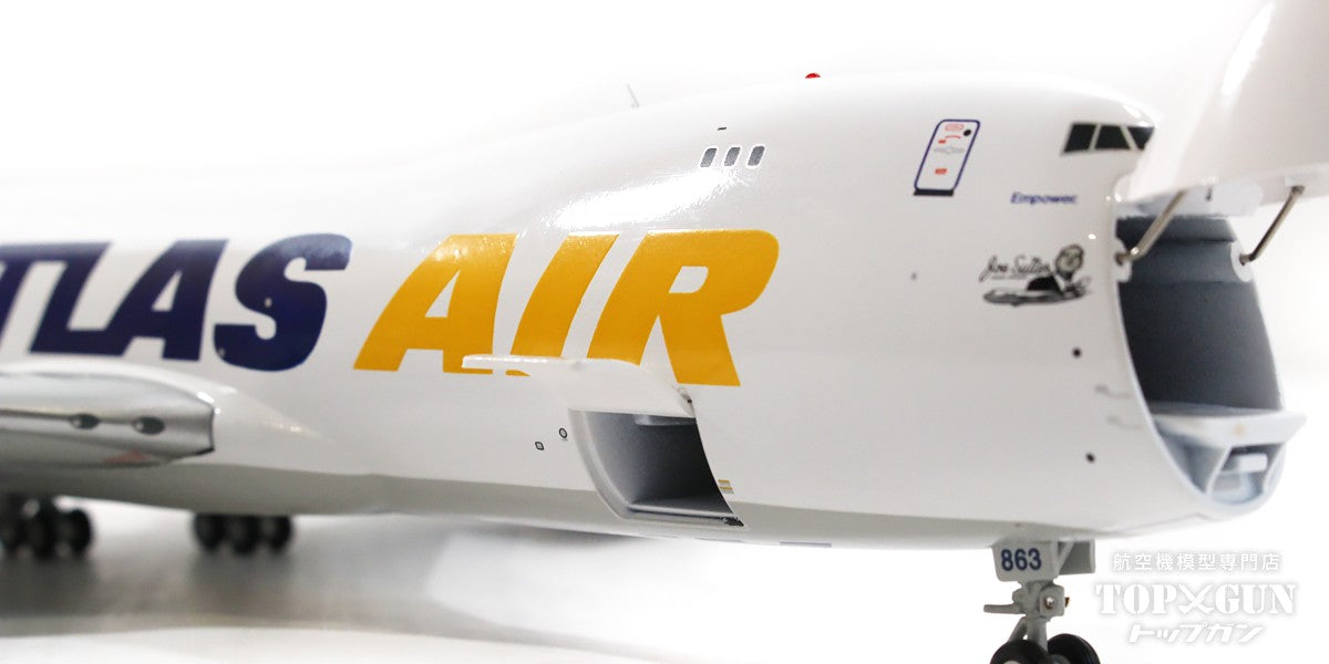 747-8F Apex Logistics / Atlas Air "final Boeing 747" *Selectable opening and closing N863GT 1/200 [G2GTI1238] 