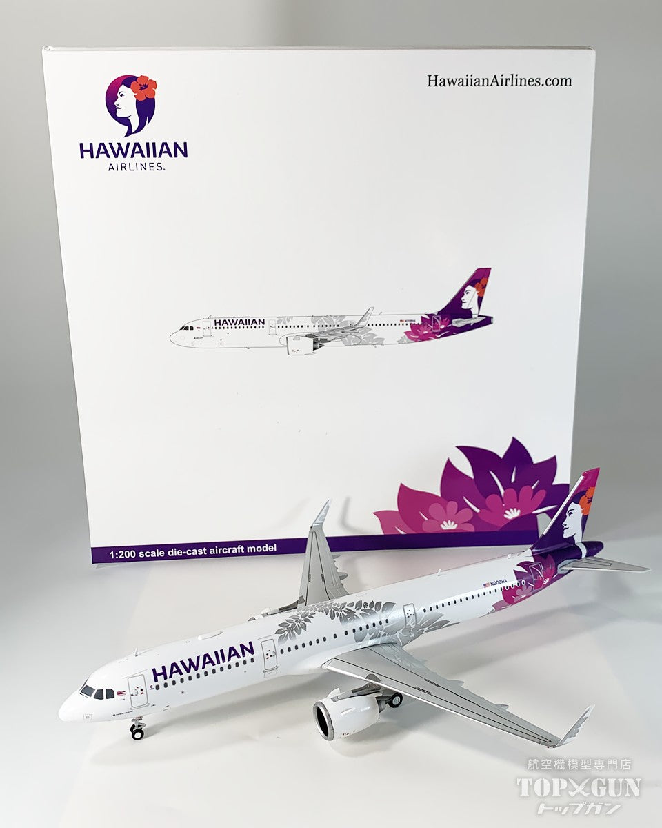 価格変更‼️1/200 ハワイアン航空 A321 Gemini200 A321neo ハワイアン航空 N208HA 1/200 [G2HAL1365]