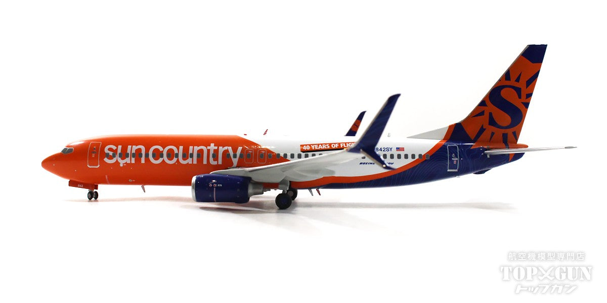 737-800S Sun Country Airlines "40 Years of Flight" N842SY 1/200[G2SCX1184]