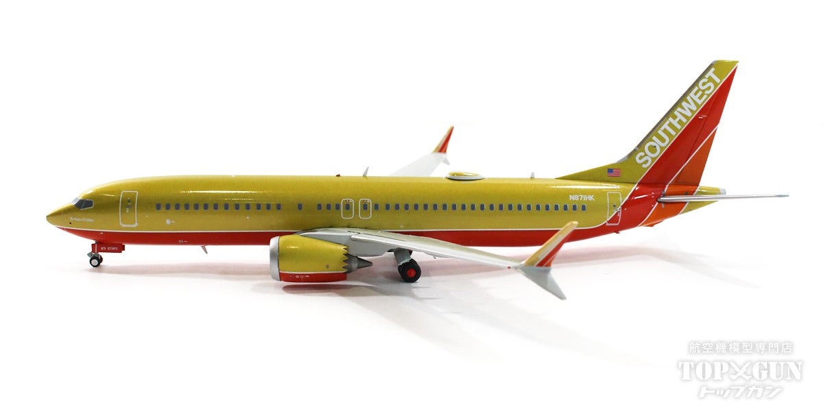 737 MAX 8 Southwest Airlines "Herbert D. Kelleher" gold retro N871HK 1/200[G2SWA1216] 