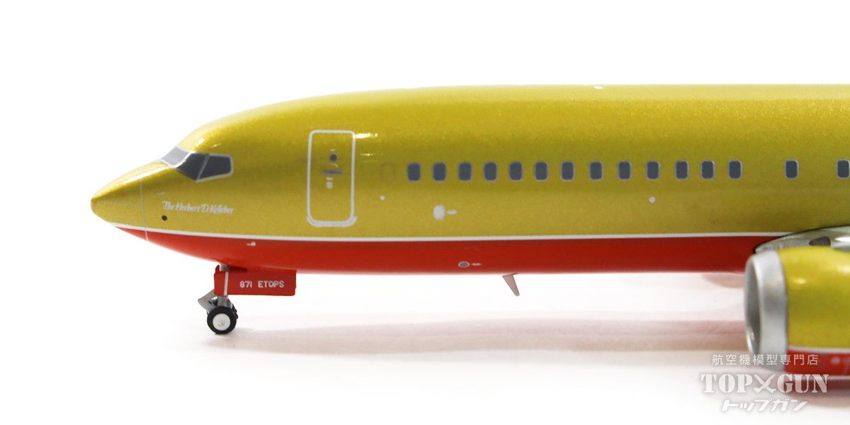 737 MAX 8 サウスウェスト航空 「Herbert D. Kelleher」 gold retro N871HK 1/200[G2SWA1216]