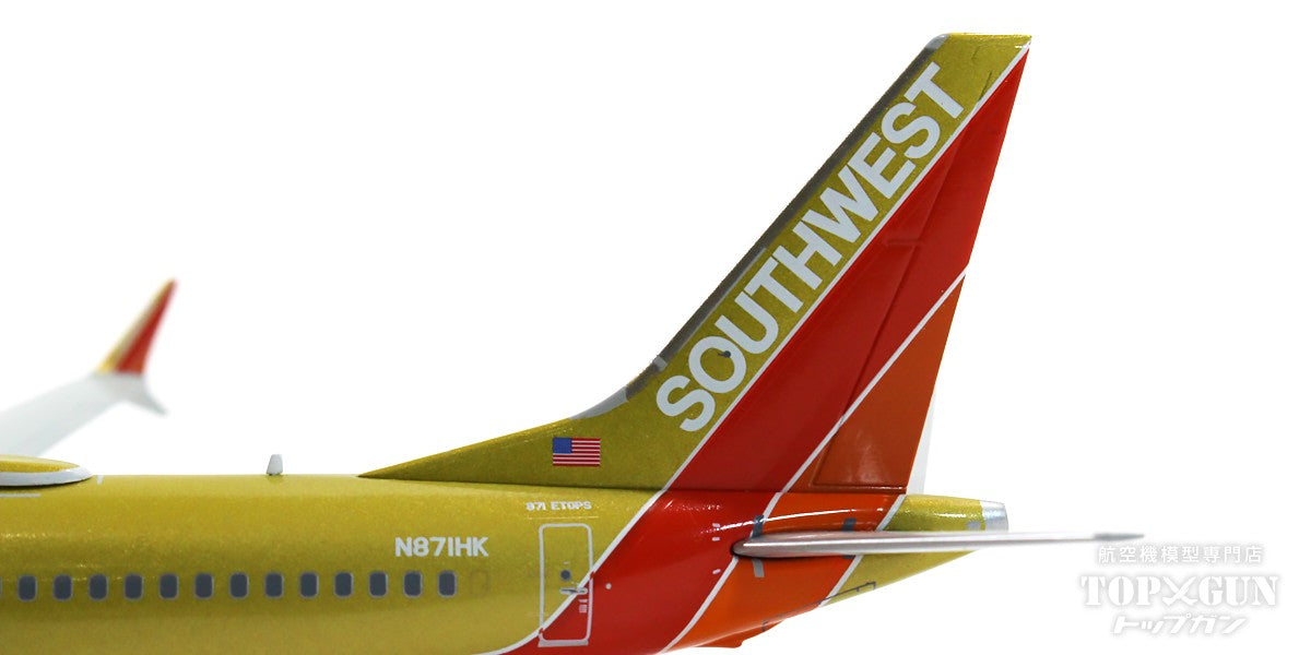 737 MAX 8 Southwest Airlines "Herbert D. Kelleher" gold retro N871HK 1/200[G2SWA1216] 