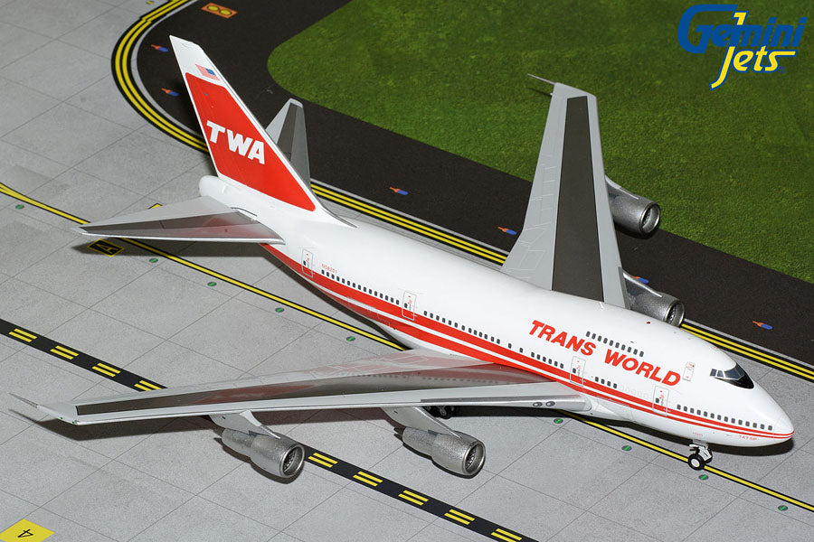 747SP TWA トランス・ワールド航空 "Boston Express" N58201 1/200 [G2TWA1159]