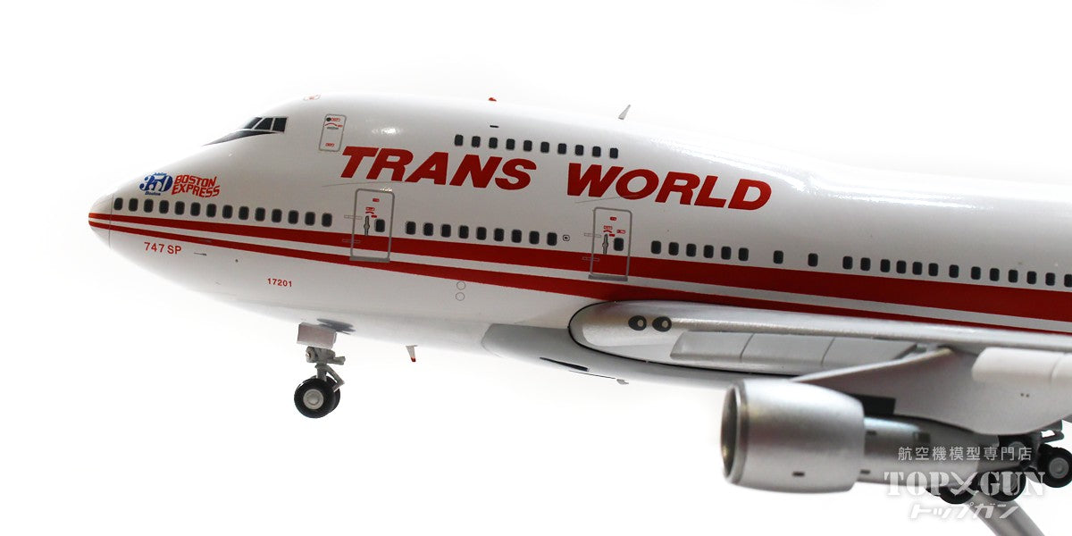 747SP TWA Trans World Airlines "Boston Express" *Flaps down N58201 1/200[G2TWA1159F] 