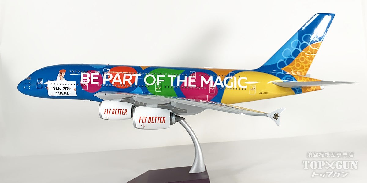 A380-800 エミレーツ航空 「Be Part Of The Magic」 A6-EES 1/200 [G2UAE1409]