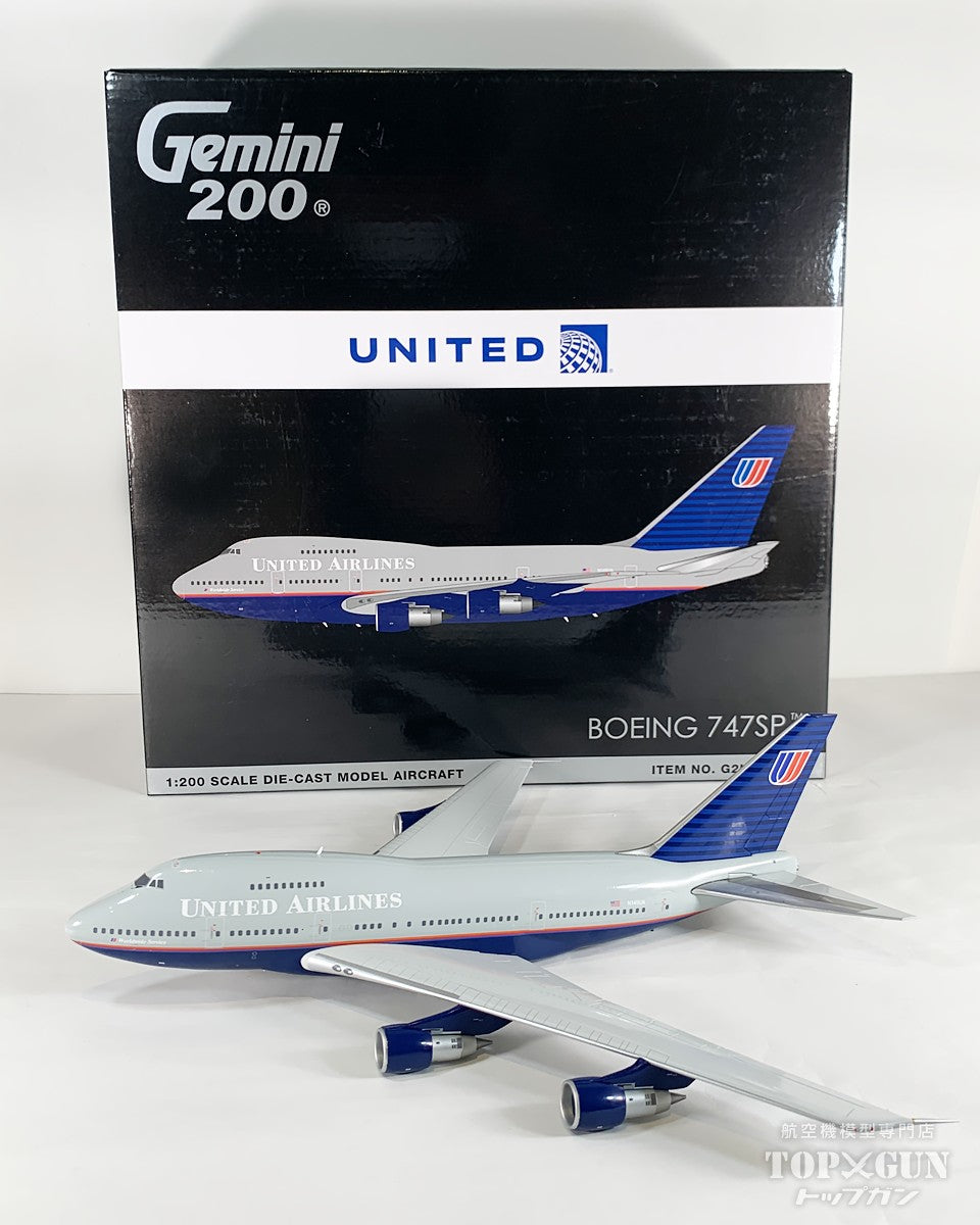 B747SP ユナイテッド航空 「battleship livery」 N145UA 1/200 [G2UAL1160]