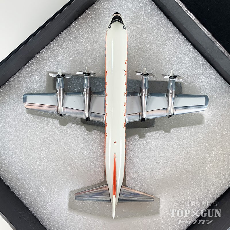 L-188A 西部航空 1959年塗裝 N7139C 拋光腹部 1/200 [G2WAL1031] 