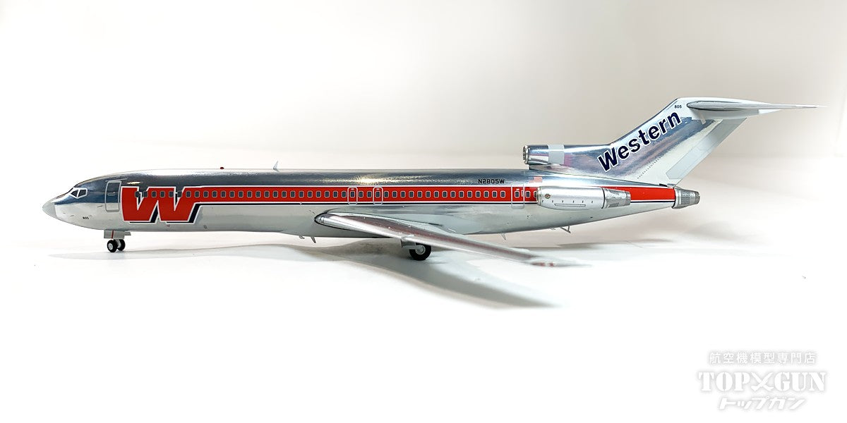 727-200 ウェスタン航空「Bud Light」 ポリッシュ仕上げ N2805W 1/200 [G2WAL494]