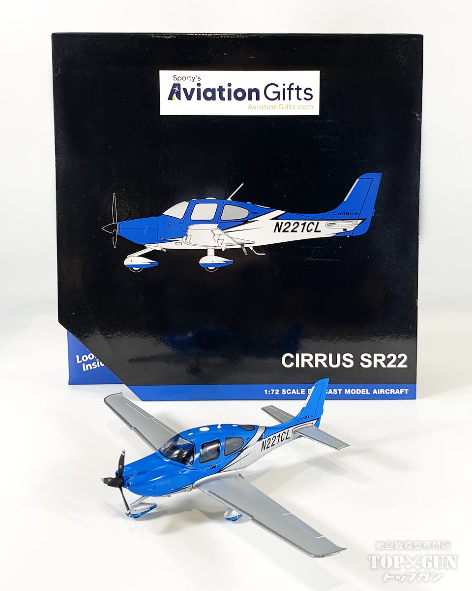 Cirrus SR22T-GTS G6 碳纖維 N221CL “Sporty's/WrightBros.Collection” 1/72 [GGCIR017] 