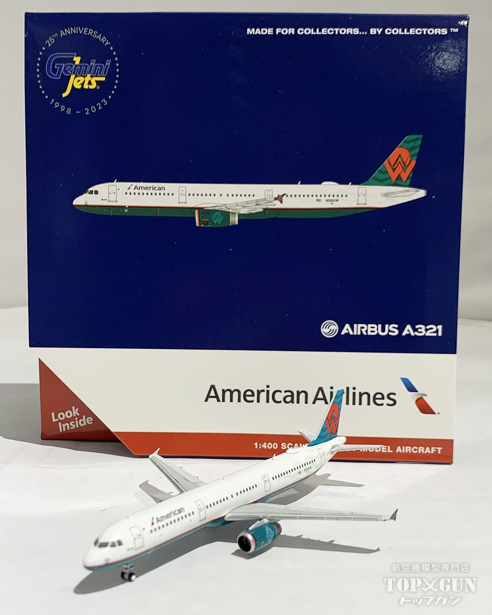 A321-200 アメリカン航空「アメリカウエスト・ヘリテージ塗装」N580UW 1/400 [GJAAL2262]